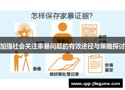 加强社会关注家暴问题的有效途径与策略探讨